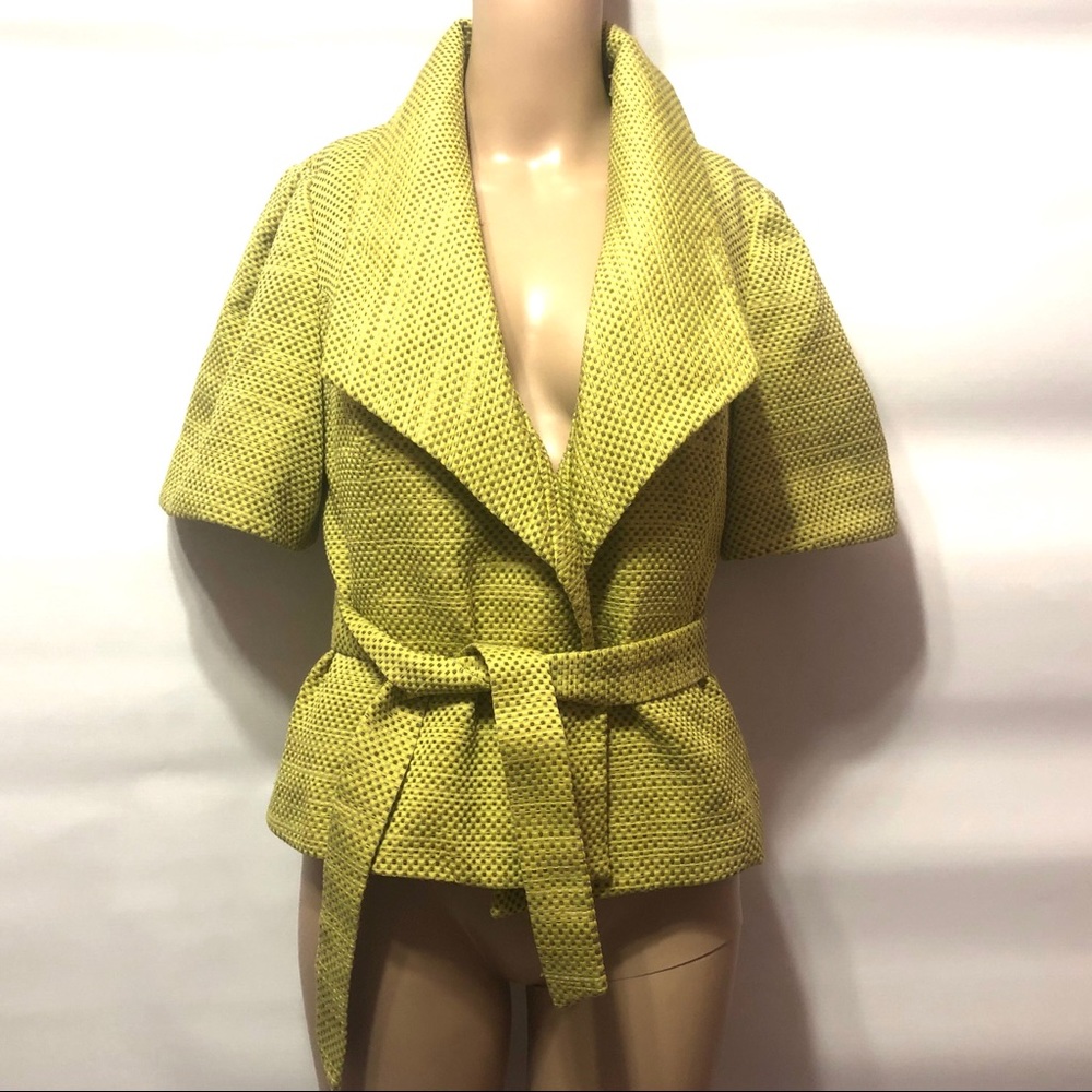 Green & Grey Threaded Women’s Blazer/ Suit…